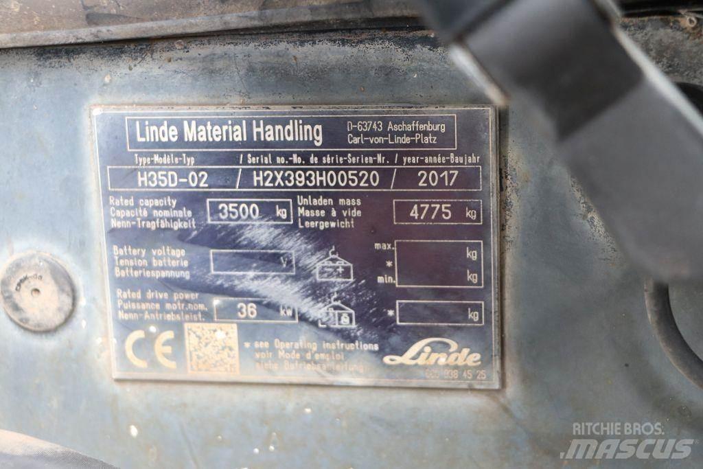 Linde H35D-02 Diesel Forklifts