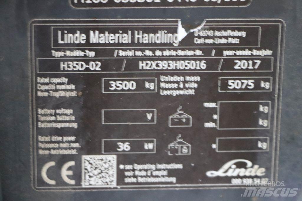 Linde H35D-02 Diesel Forklifts