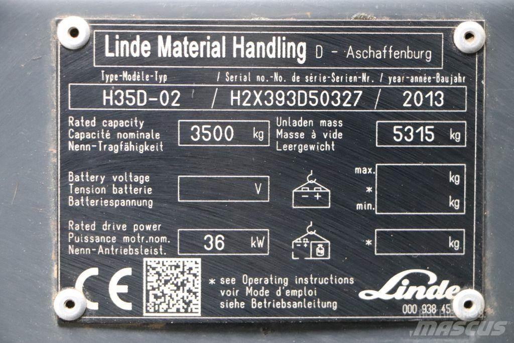 Linde H35D-02 Diesel Forklifts