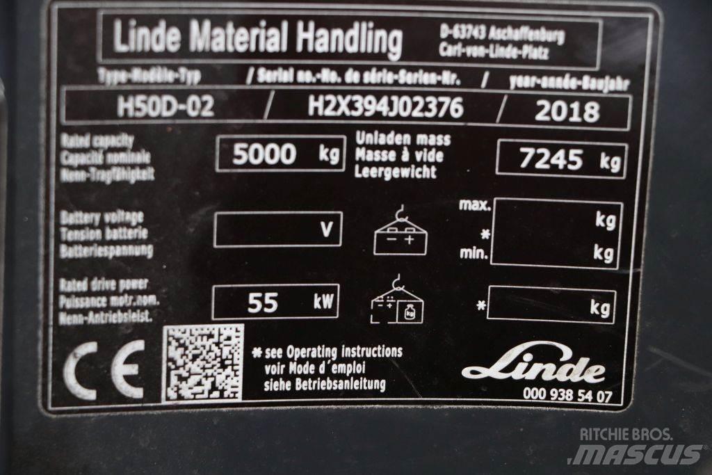 Linde H50D-02 Diesel Forklifts