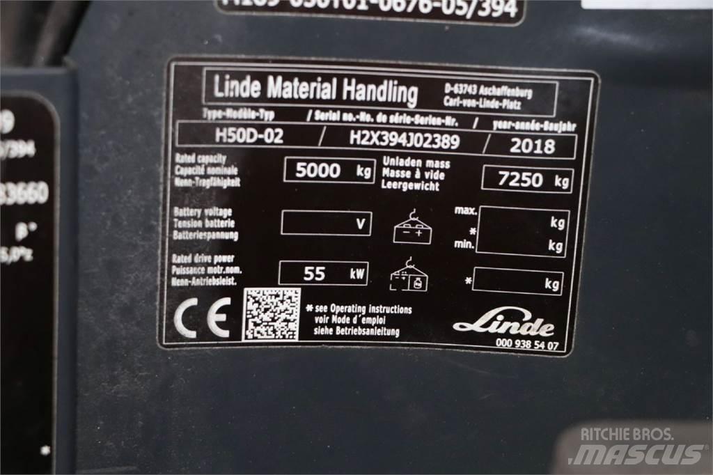 Linde H50D-02 Diesel Forklifts