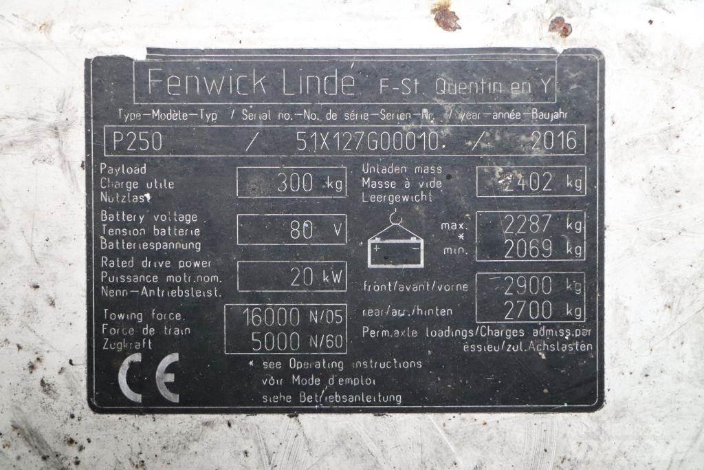 Linde P250 Tow Trucks / Wreckers
