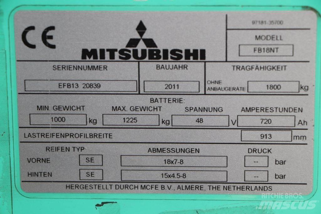 Mitsubishi FB18NT Electric Forklifts