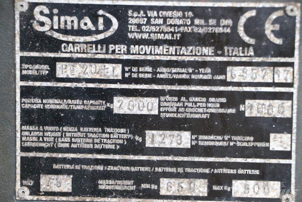 Simai PE20LL Tow Trucks / Wreckers