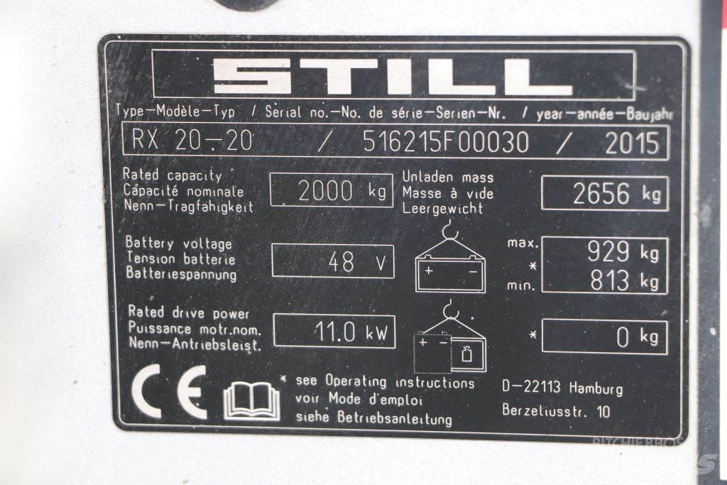 Still RX20-20 Electric Forklifts