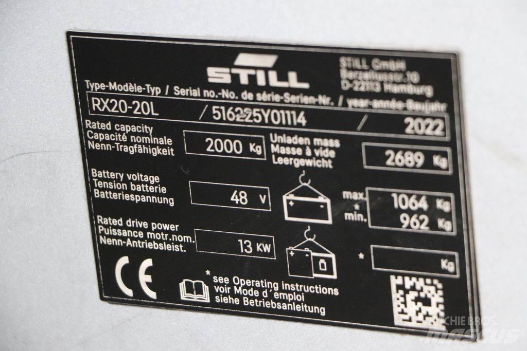 Still RX20-20L Electric Forklifts