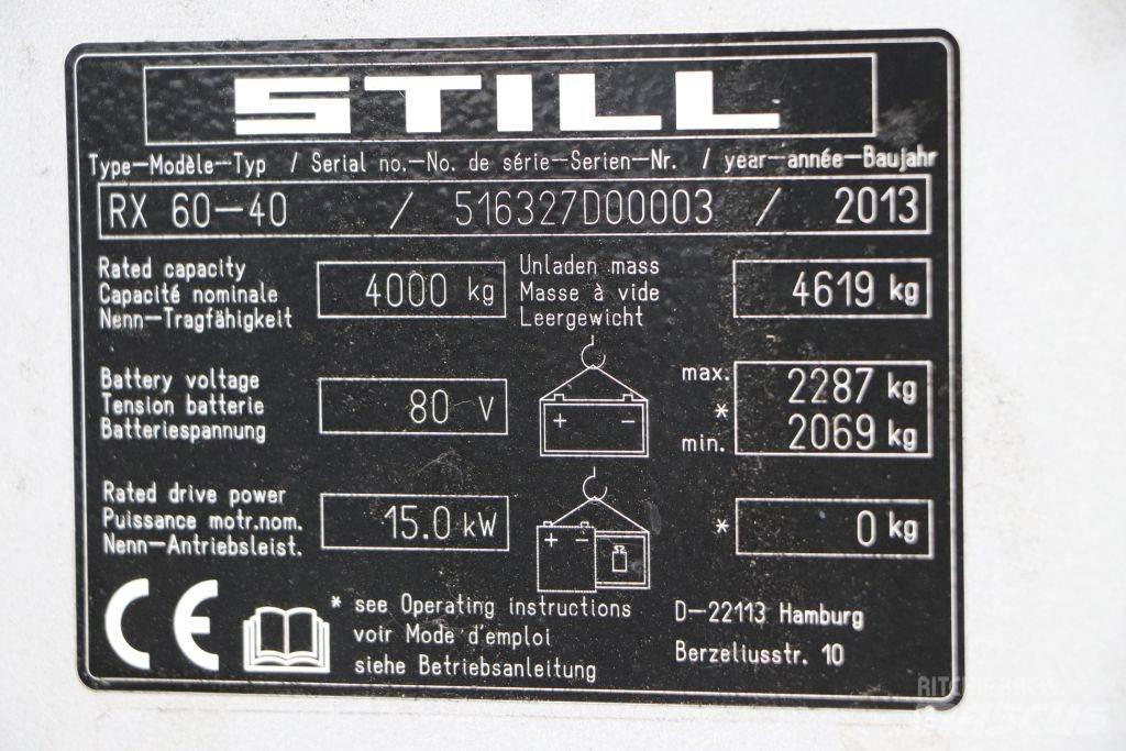 Still RX60-40 Electric Forklifts