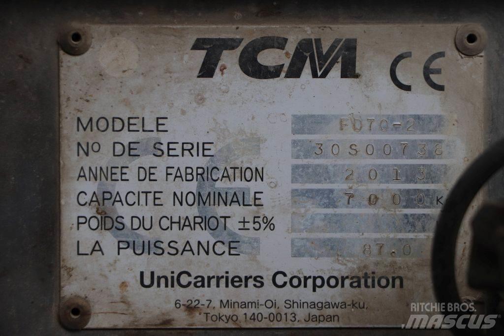 TCM FD70-2 Diesel Forklifts