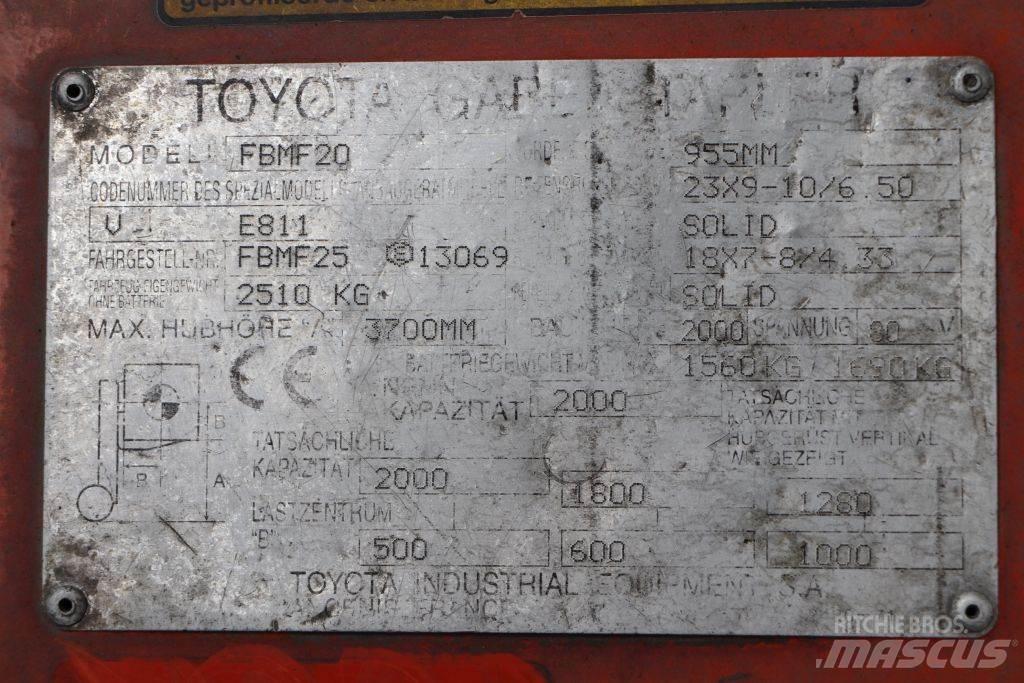 Toyota FBMF20 Electric Forklifts