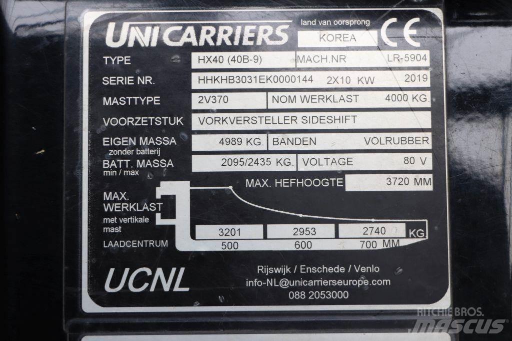UniCarriers 40B-9 Electric Forklifts