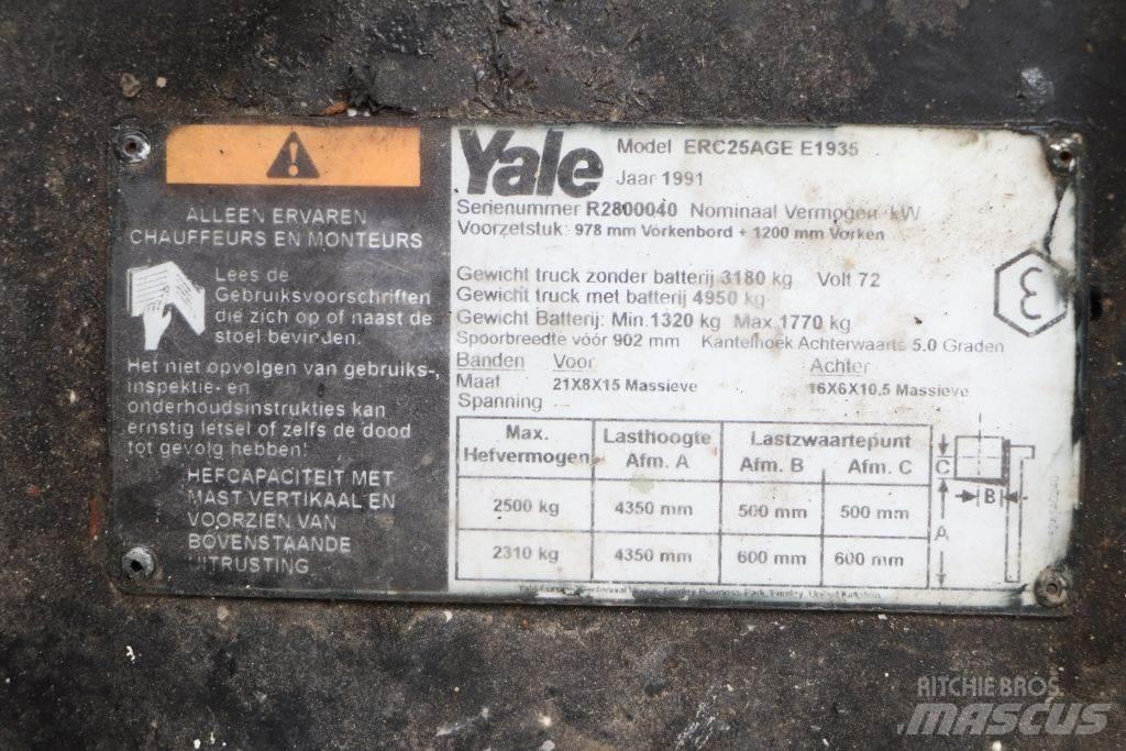 Yale ERC25AGE Electric Forklifts
