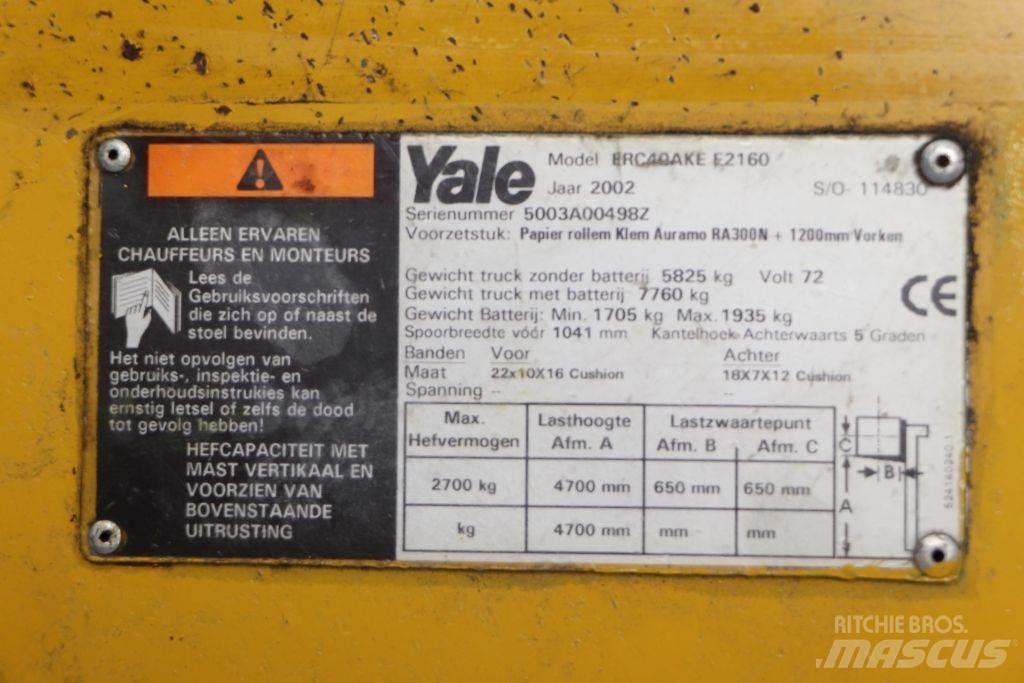 Yale ERC40AKE Electric Forklifts