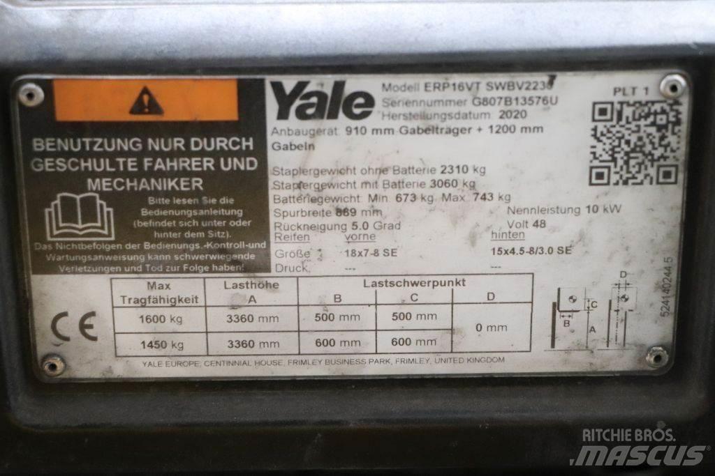 Yale ERP16VT Electric Forklifts