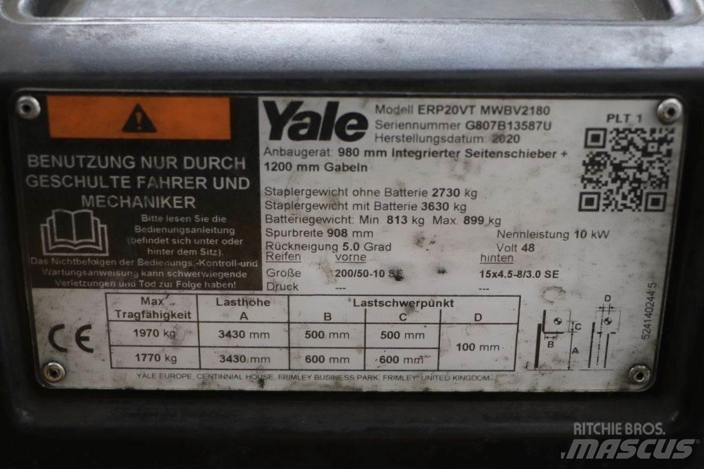 Yale ERP20VT Electric Forklifts