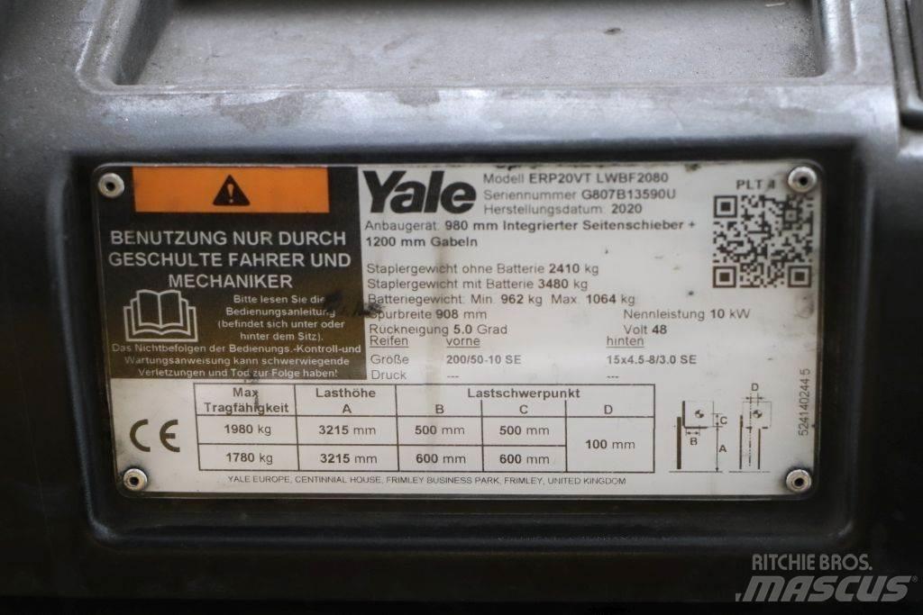 Yale ERP20VT Electric Forklifts