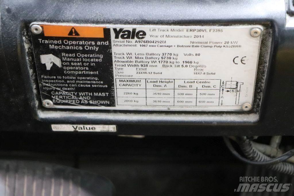 Yale ERP30VL Electric Forklifts