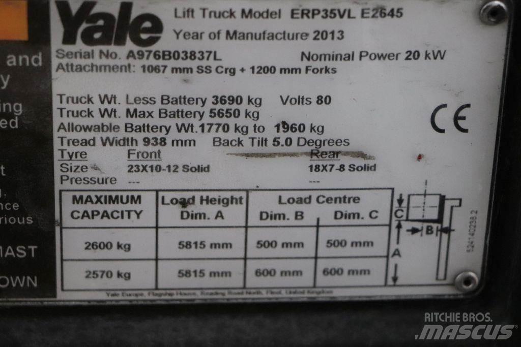 Yale ERP35VL Electric Forklifts