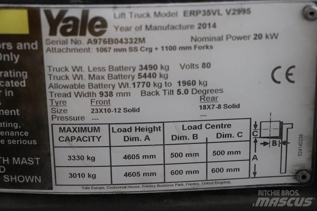 Yale ERP35VL Electric Forklifts