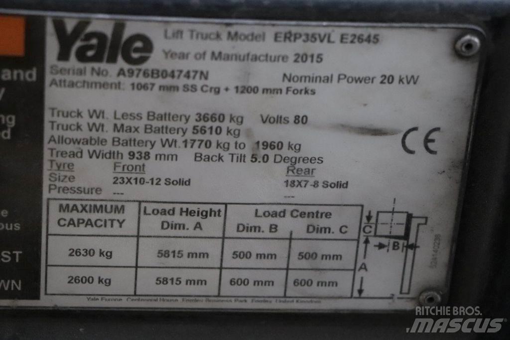Yale ERP35VL Electric Forklifts