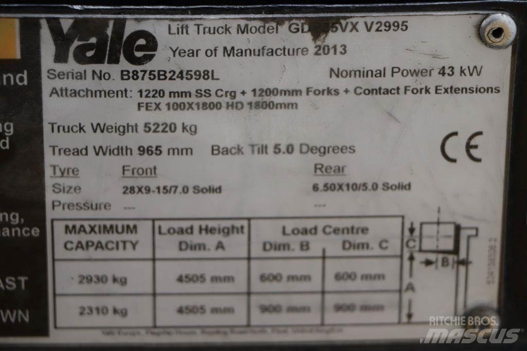 Yale GDP35VX Diesel Forklifts