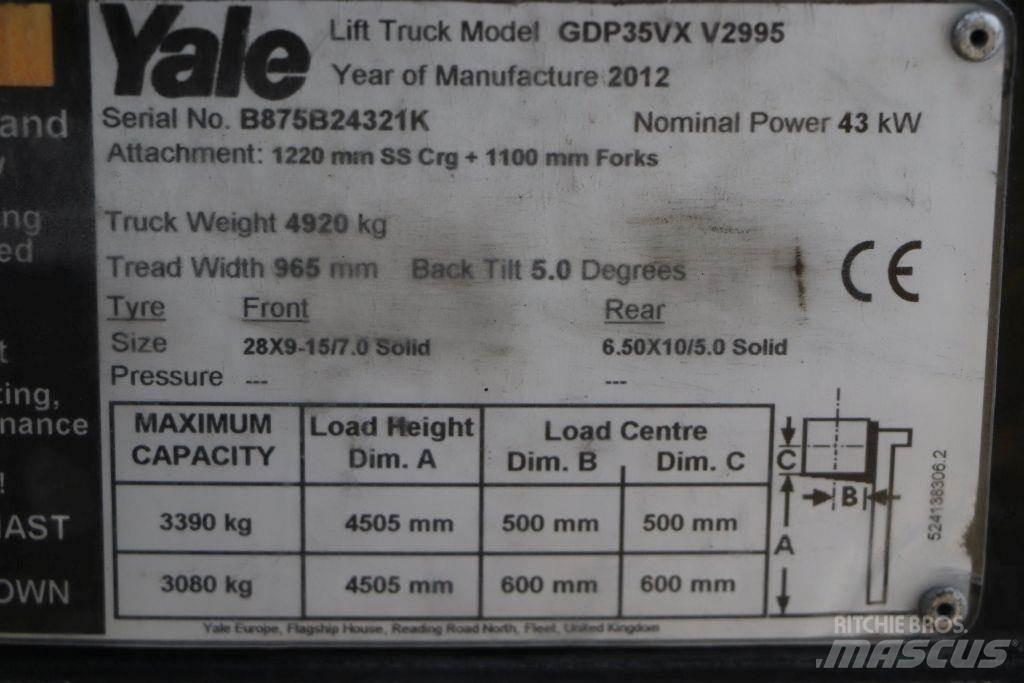 Yale GDP35VX Diesel Forklifts