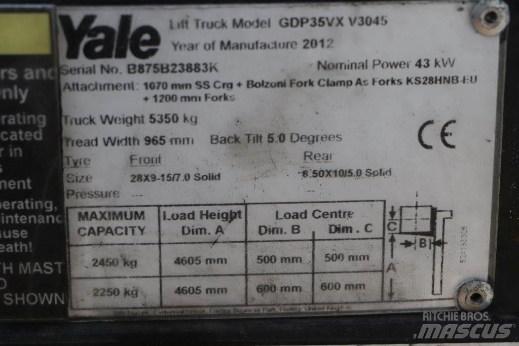 Yale GDP35VX Diesel Forklifts