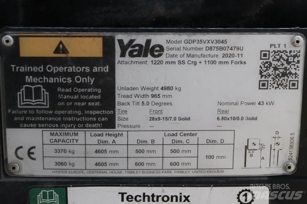 Yale GDP35VX Diesel Forklifts