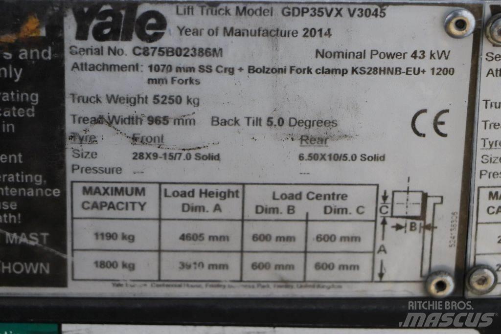 Yale GDP35VX Diesel Forklifts