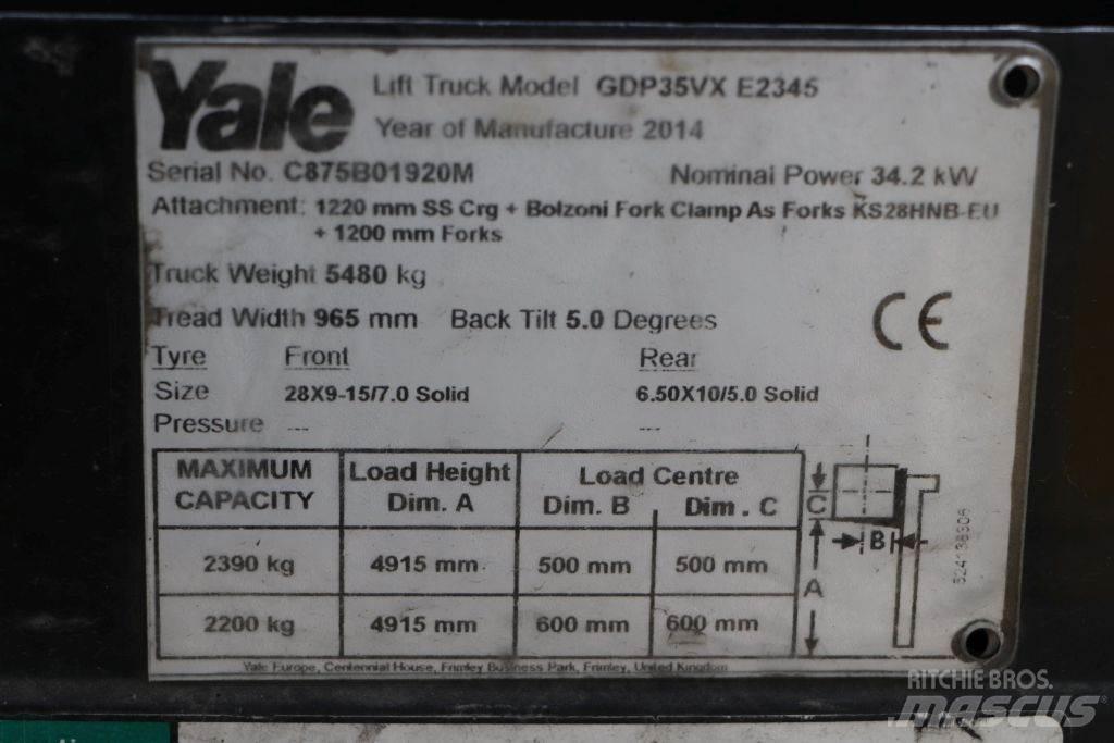 Yale GDP35VX Diesel Forklifts