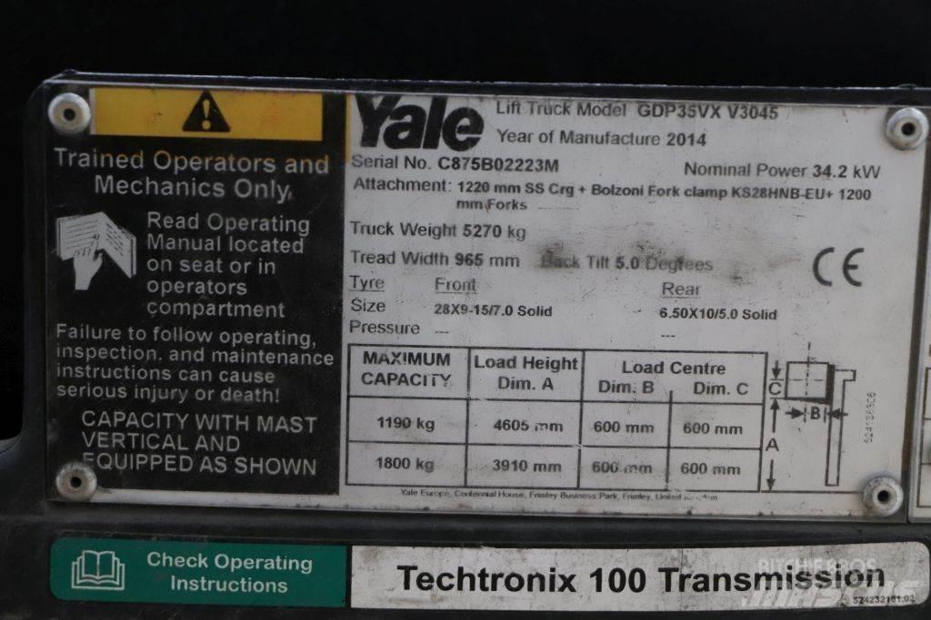 Yale GDP35VX Diesel Forklifts