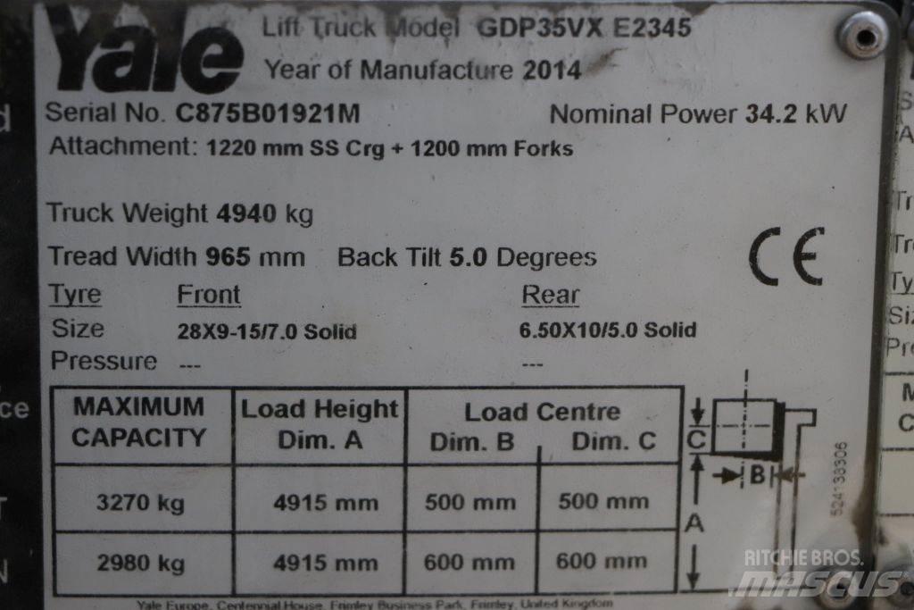 Yale GDP35VX Diesel Forklifts