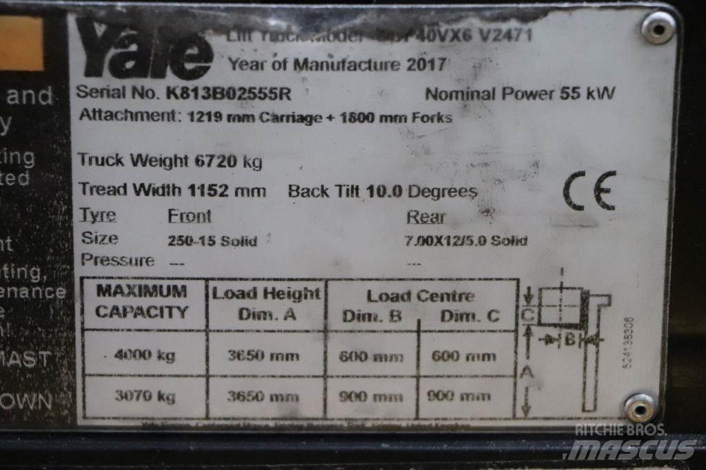 Yale GDP40VX6 Diesel Forklifts
