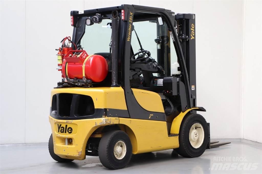 Yale GLP25VX LPG trucks