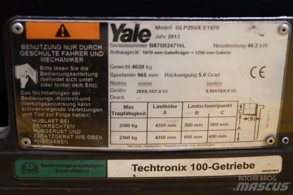 Yale GLP25VX LPG trucks