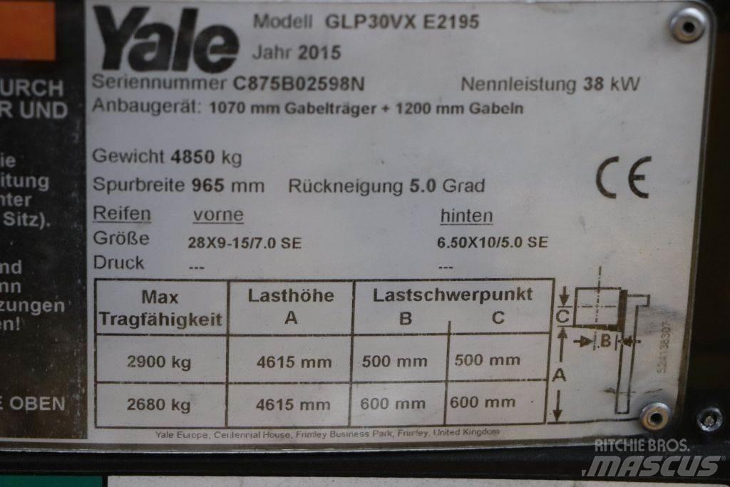 Yale GLP30VX LPG trucks