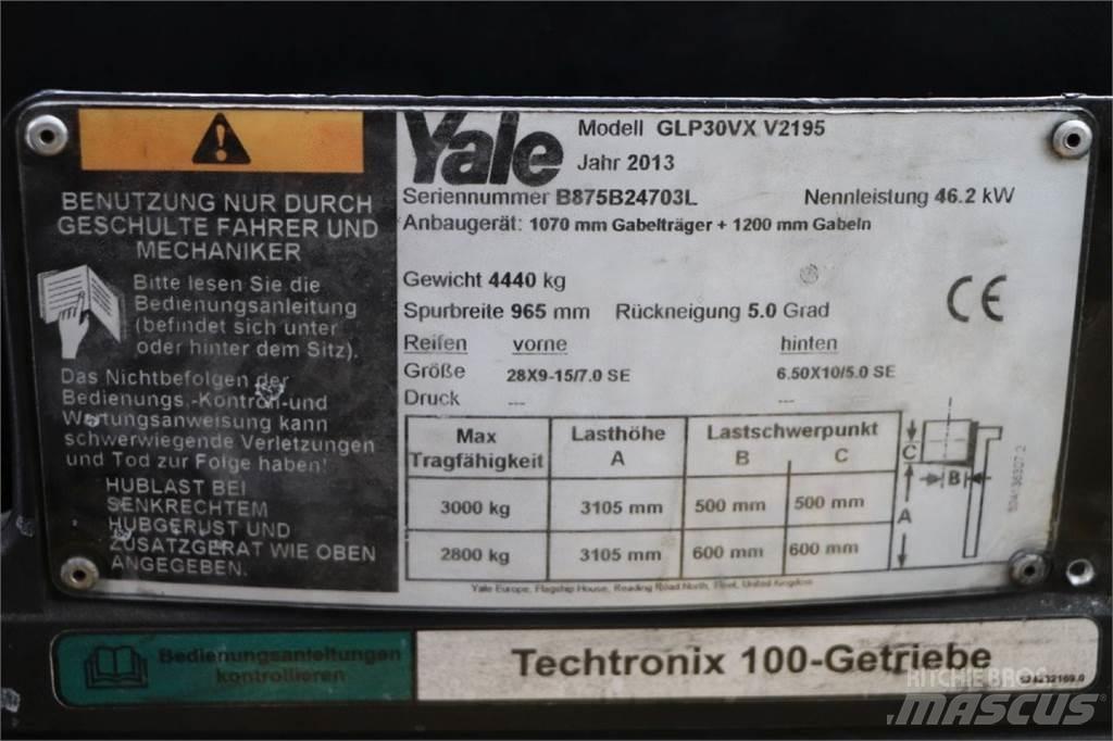 Yale GLP30VX LPG trucks