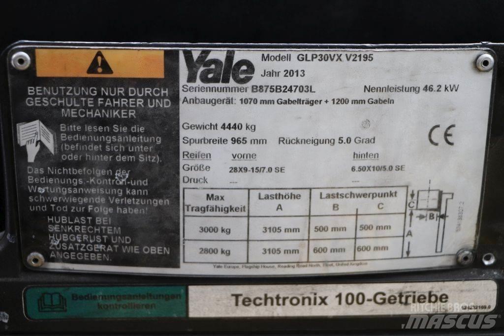 Yale GLP30VX LPG trucks