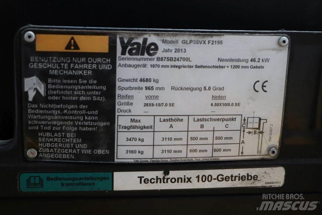 Yale GLP35VX LPG trucks