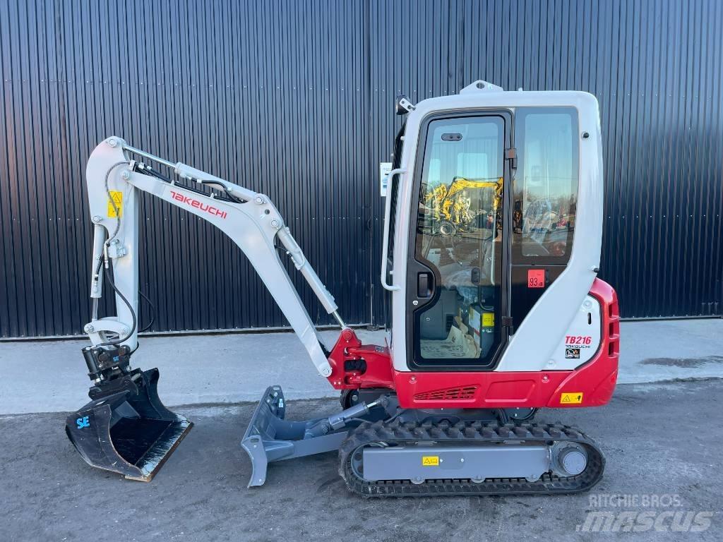 Takeuchi TB 216 Mini Excavators <7t (Mini Diggers)