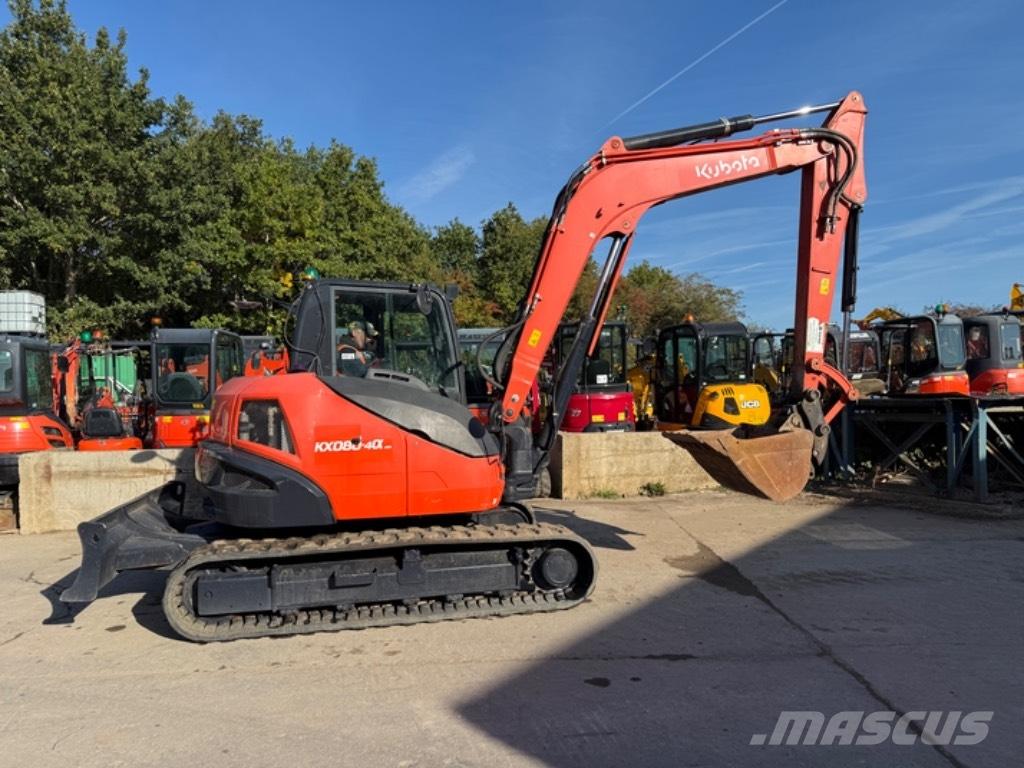Kubota KX 080-4a2 Mini excavators  7t - 12t