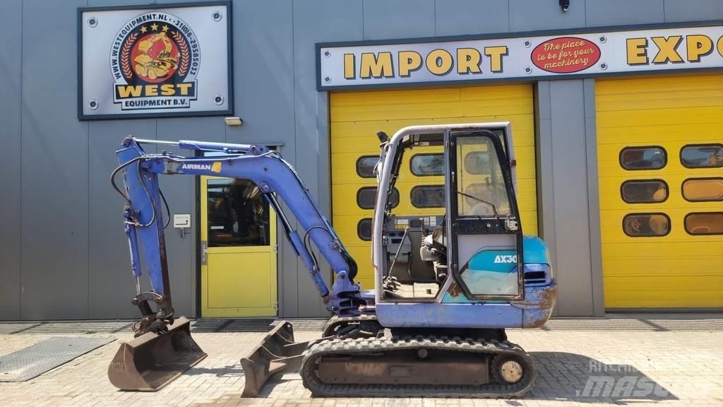 Airman AX30-2 Mini Excavators <7t (Mini Diggers)