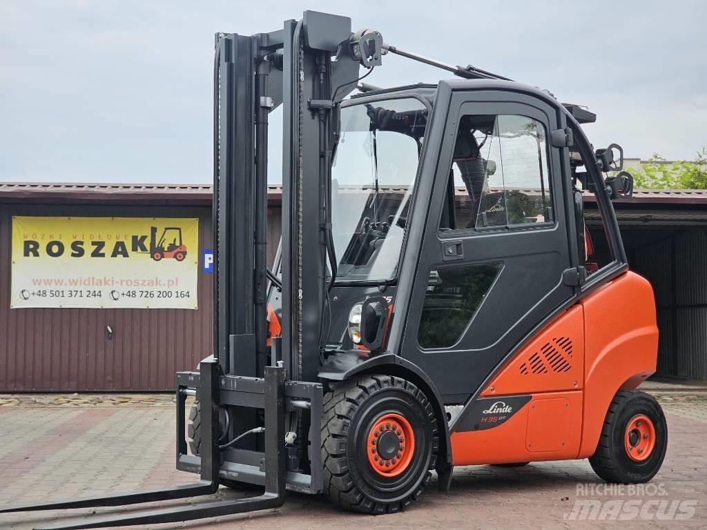 Linde H35T-02 LPG trucks