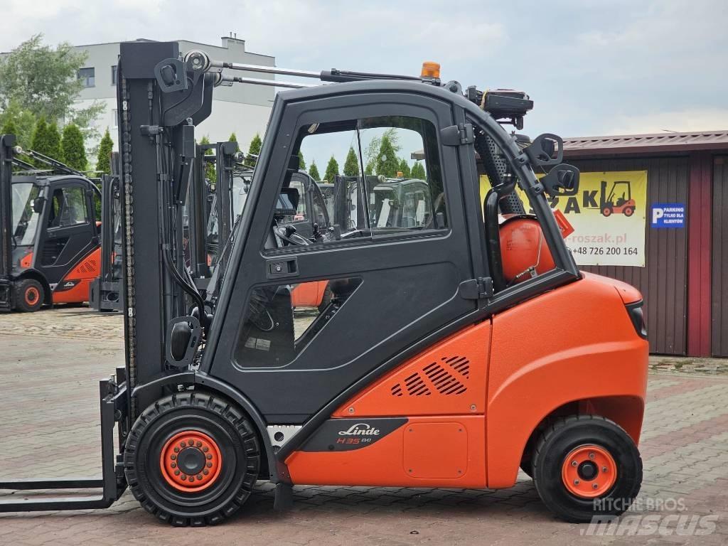 Linde H35T-02 LPG trucks