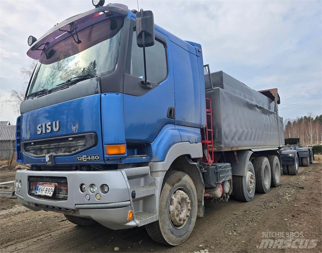 Sisu E12M 8X4 Dump Trucks