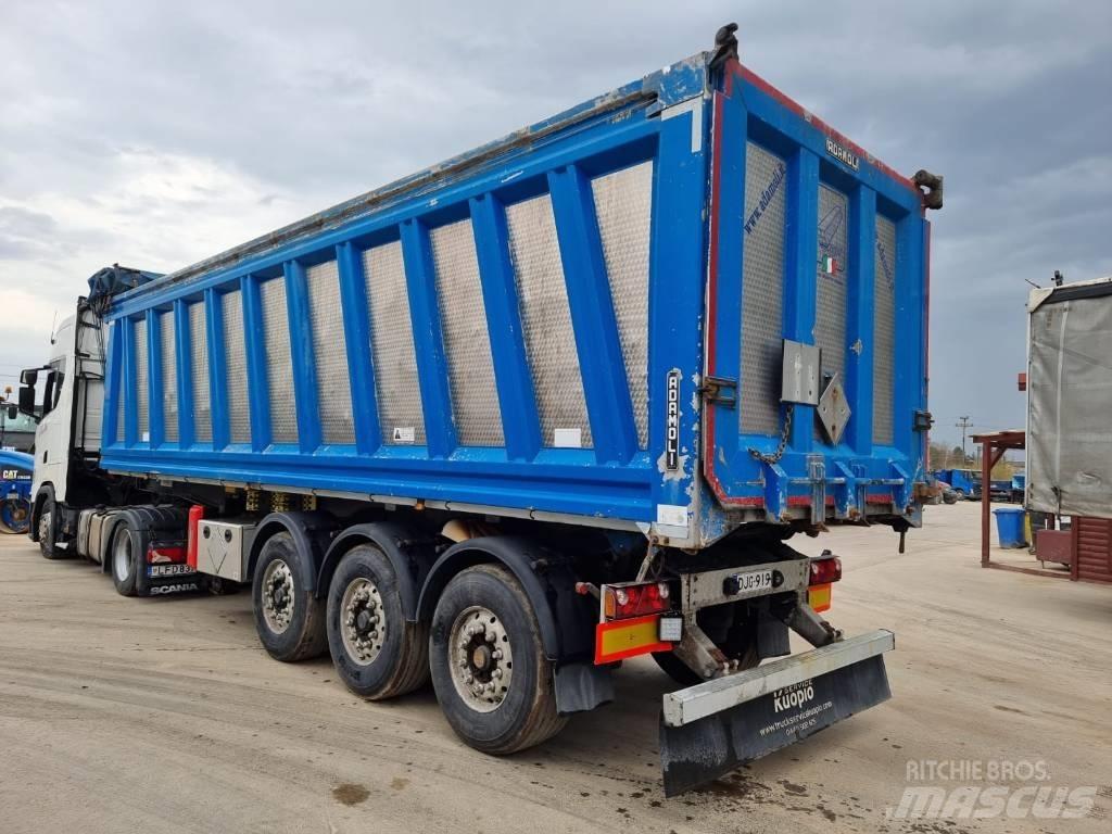  Adamoli S37 PAL Skip loader semi-trailers