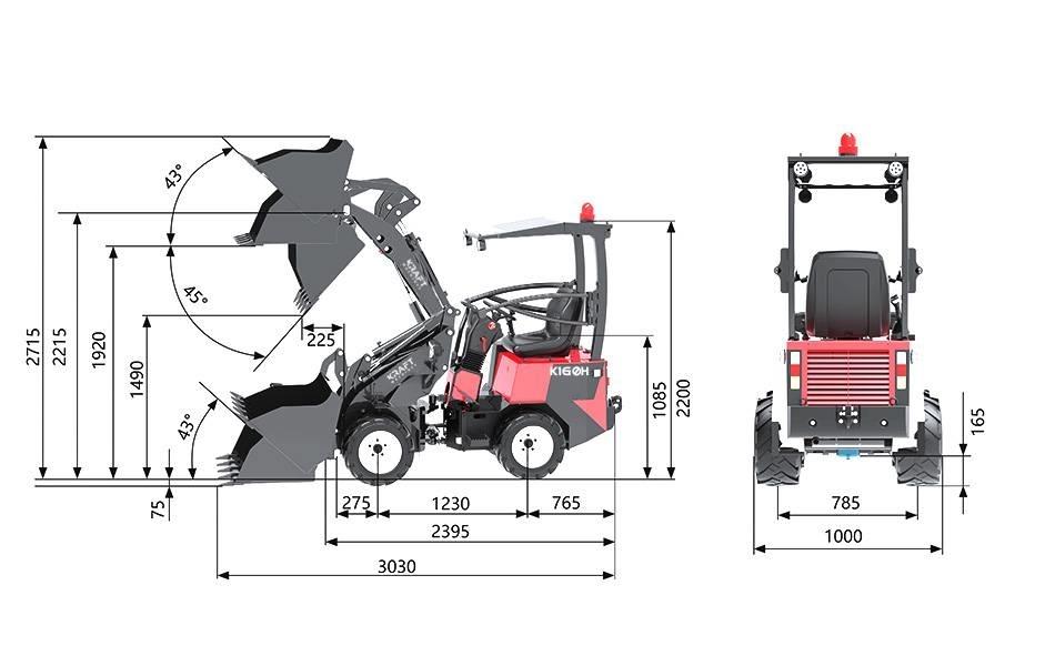 Kraft K160H Wheel Loaders