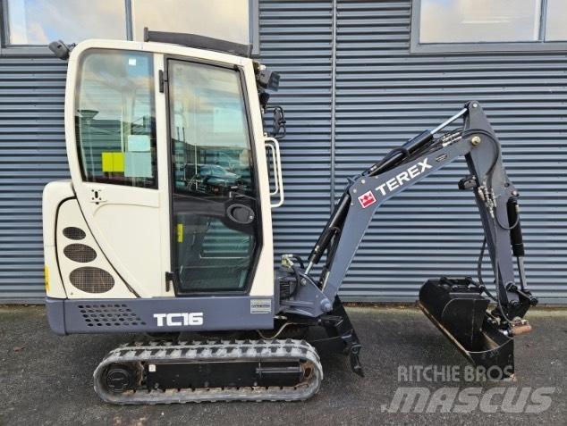 Terex tc16 Mini Excavators <7t (Mini Diggers)