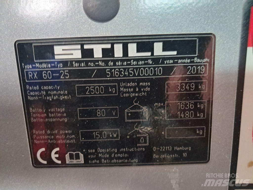 Still RX60-25 Electric Forklifts