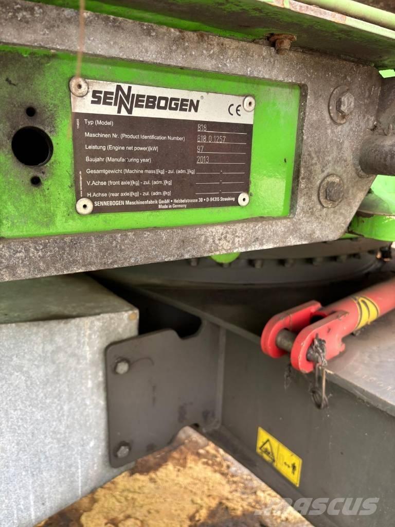 Sennebogen 818 Waste / Industry Handlers