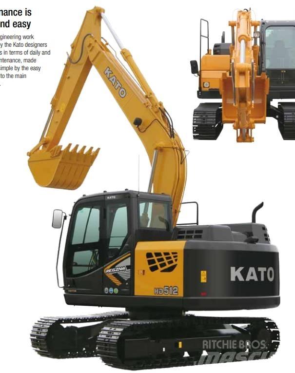 Kato 514 Crawler Excavators